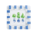 Mud Pie - Slump Glass Plate - Topiary - Findlay Rowe Designs