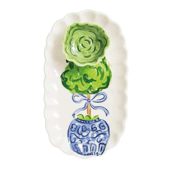 Mud Pie - Tidbit Tray Set - Topiary - Findlay Rowe Designs