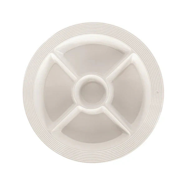 Nora Fleming - Base - Pinstripes Melamine Divided Dish - MEL16B - Findlay Rowe Designs