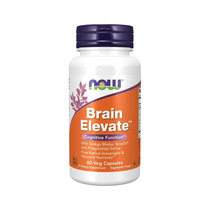 Now Foods Brain Elevate 60 Vcaps - 3303 - The Oasis of Health