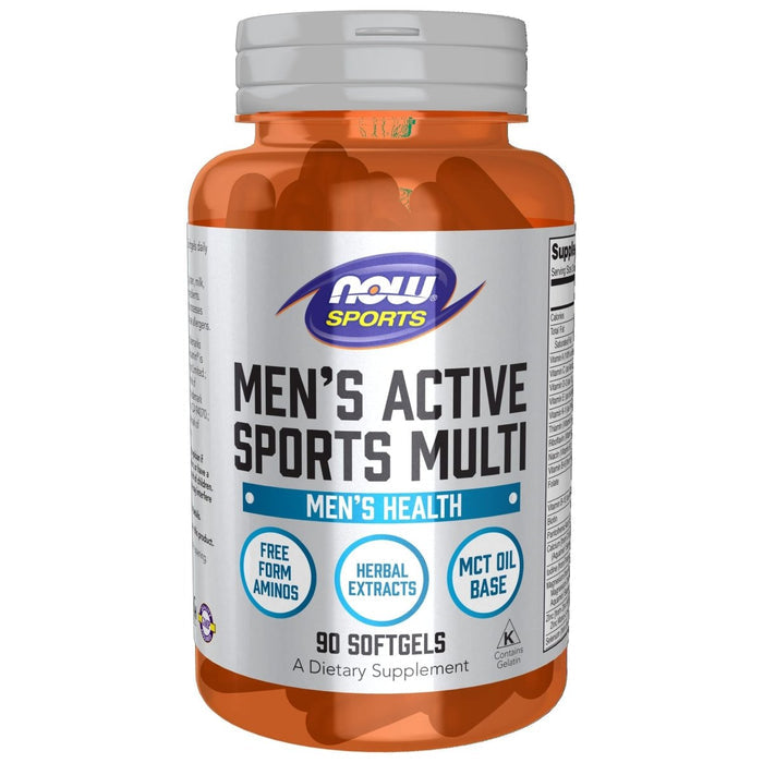 Now Sports Men's Active Sports Multi 90 Softgels - 3890 - The Oasis of Health