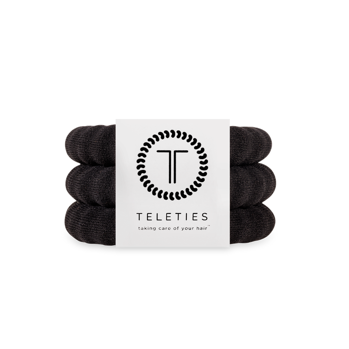 Nylon Hair Ties | Large | Jet Black