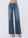 Odette Mid-Rise Wide Leg Jeans