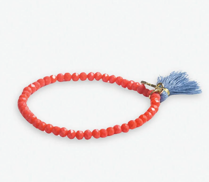 Patsy Crystal Bracelet with Tassel