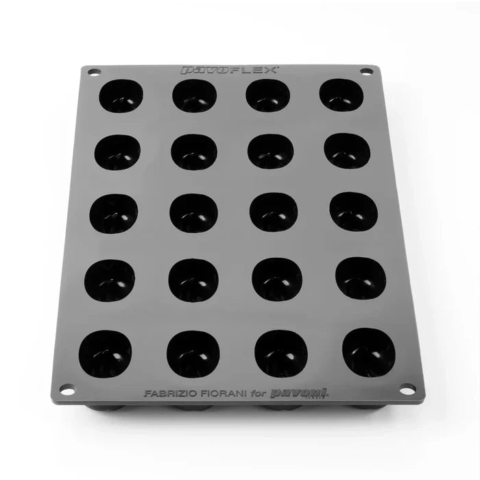 Pavoflex Silicone Mold - Mini Coffee Bean - 20 cavities