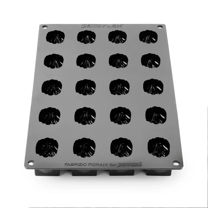 Pavoflex Silicone Mold - Mini Walnut Shell - 20 cavities