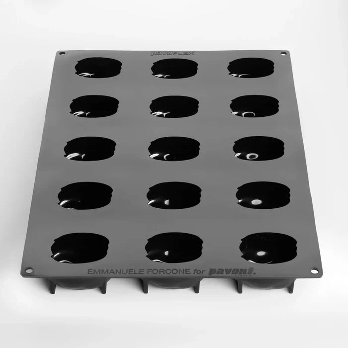 Pavoflex Silicone Mold - Pistachio, single-servings - 15 cavities