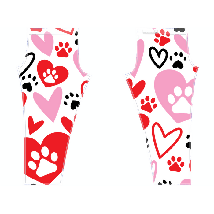 Paw Heart Leggings