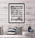 Personalized Family wall art  First We Had Each Other Then We Had You Family wall art Poster