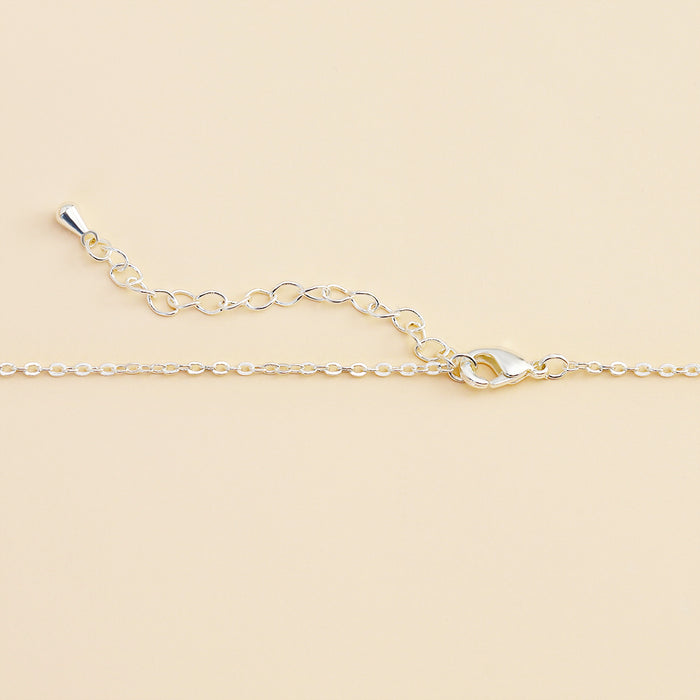 Personalized Pink & Blue Unicorn Necklace