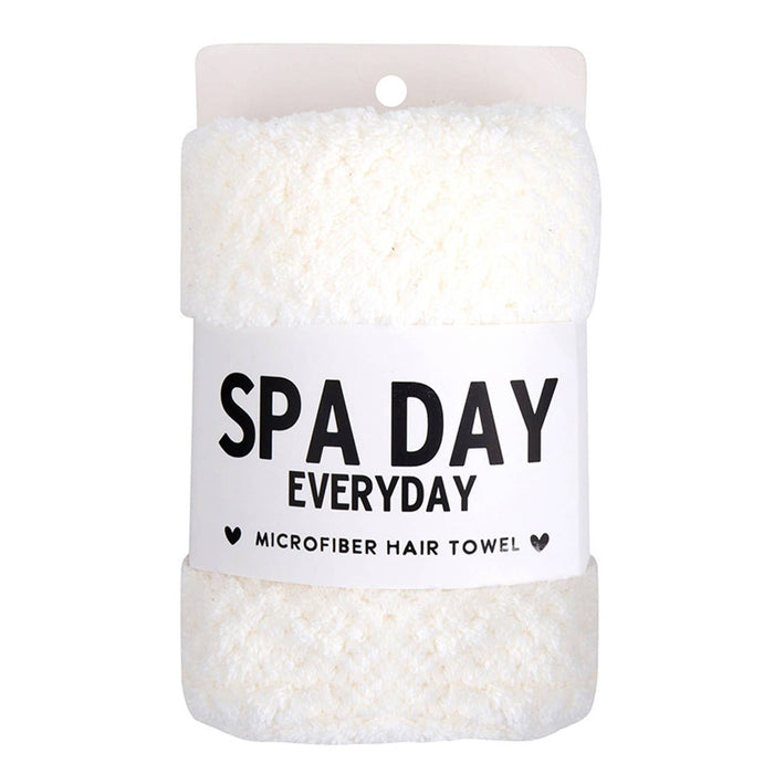 Plush Hair Wrap - Ivory