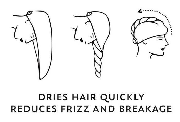 Plush Hair Wrap - Ivory