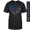 Police x Nurse Couple - Half Of Heart - Things Personalized Shirt