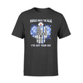 Apparel S / Black Police x Nurse - Nurses Back The Blue - Sugar Skull Shirt - Standard T-shirt