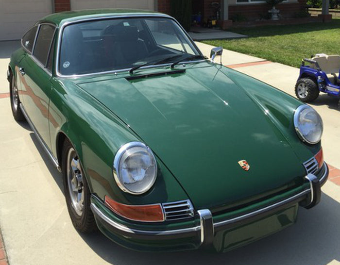 Porsche 213 Irish Green Basecoat With Reducer Quart (Basecoat Only)