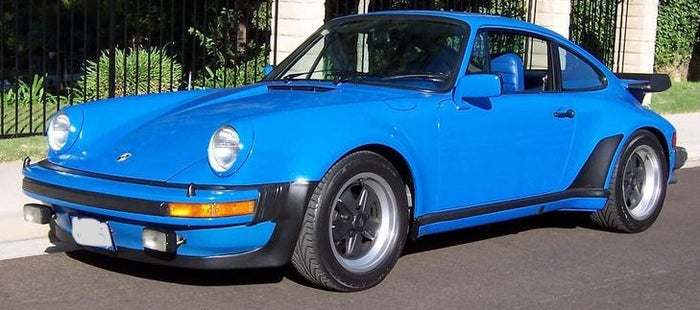 Porsche 305 Arrow Blue Basecoat With Reducer Quart (Basecoat Only)