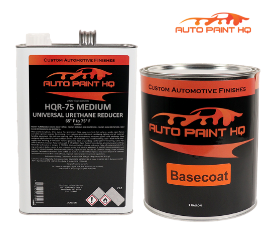 Porsche 3C8 Cobalt Blue Basecoat With Reducer Gallon (Basecoat Only)