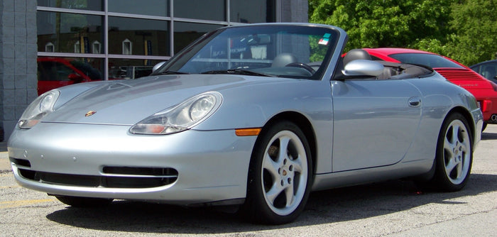 Porsche 92M Polar Silver Basecoat Clearcoat Quart Complete Paint Kit