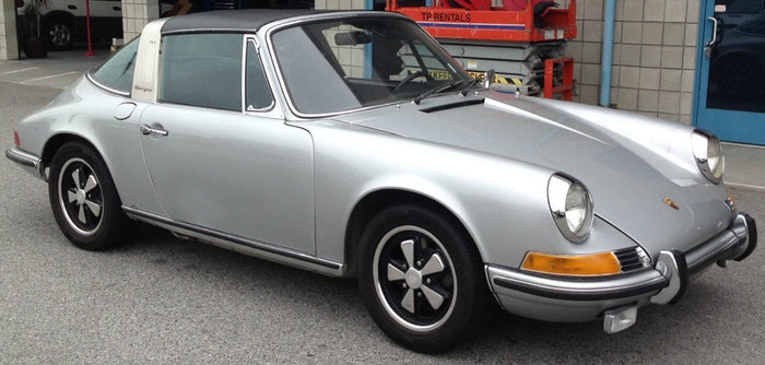 Porsche L936 Silver Metallic Basecoat With Reducer Gallon (Basecoat Only)