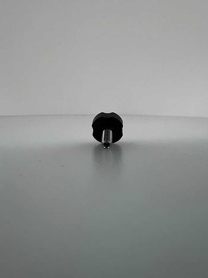D395 BS black Quirelois Replacement Blade Screw  on white background.