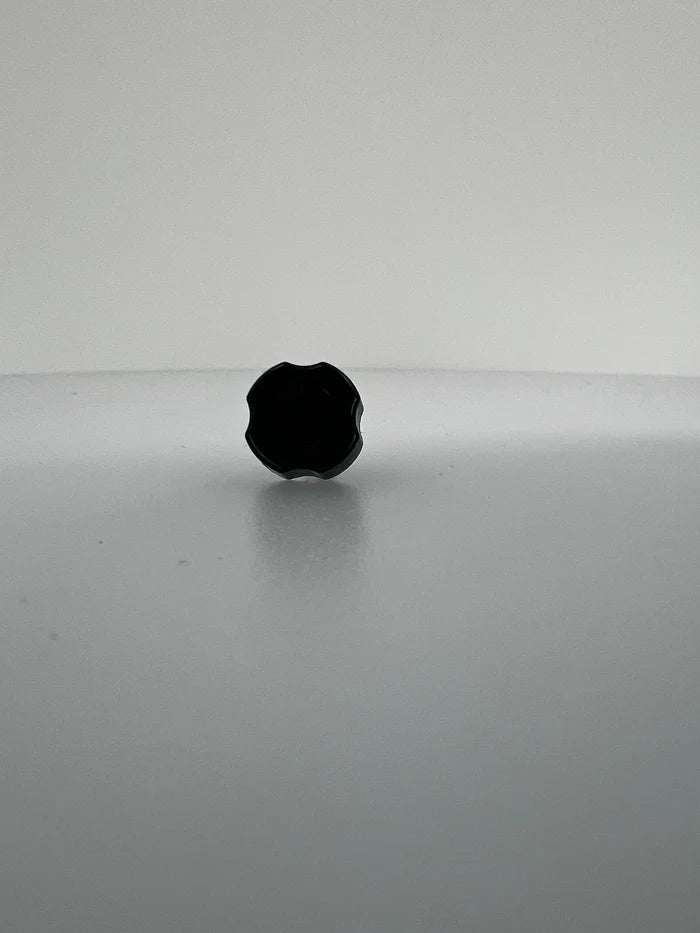 D395 BS black Quirelois Replacement Blade Screw  on white background.