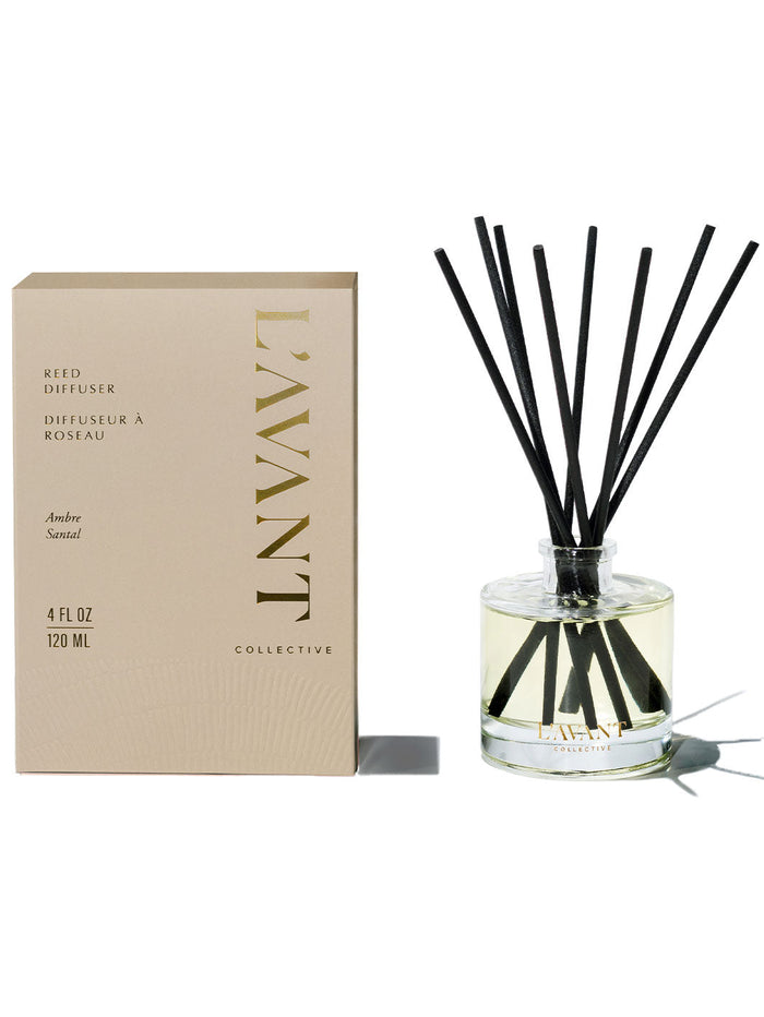 Reed Diffuser Ambre Santal 4oz