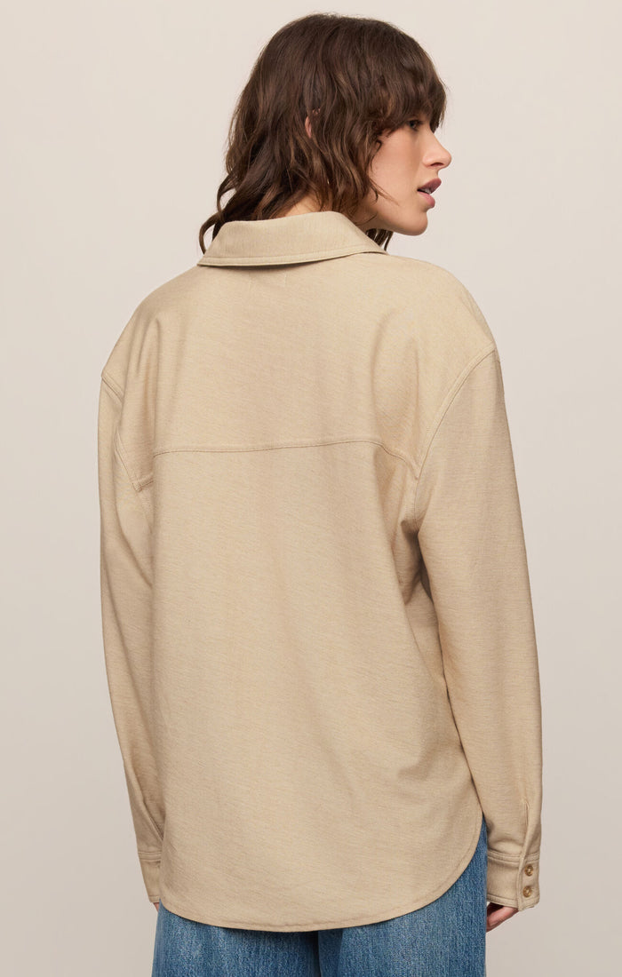 Reese Button Up Top - Light Toffee by Z Supply