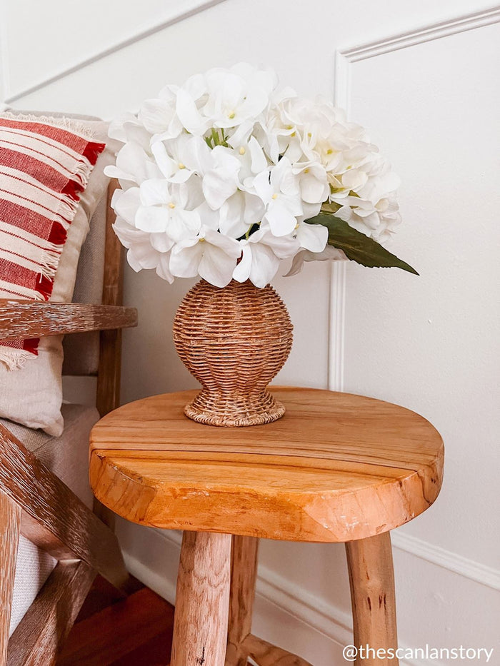 Resin Basket Weave Vases (multiple styles)