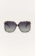 Riviera Marbled Tort-Bronze Polarized Sunglasses by Z Supply