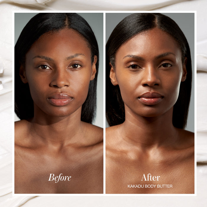 RMS Beauty Kakadu Body Butter before and after