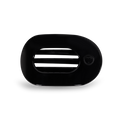 Round Flat Hair Clip | Small | Jet Black