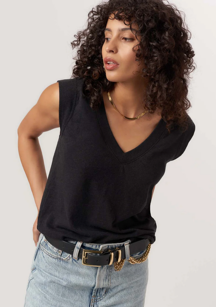 Rue V-Neck Tank Top * SIZE S-L*