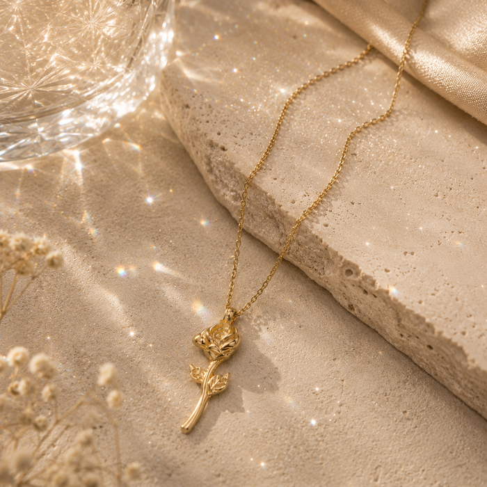 Sadie's Rose Necklace