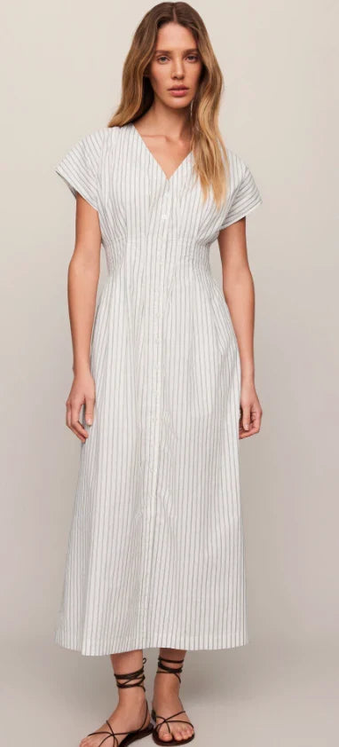 Sanna Striped Midi Dress by Z Supply
