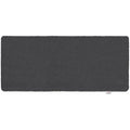 Sense Charcoal Washable Runner- a 100% recycled polyester runner in a solid dark grey.