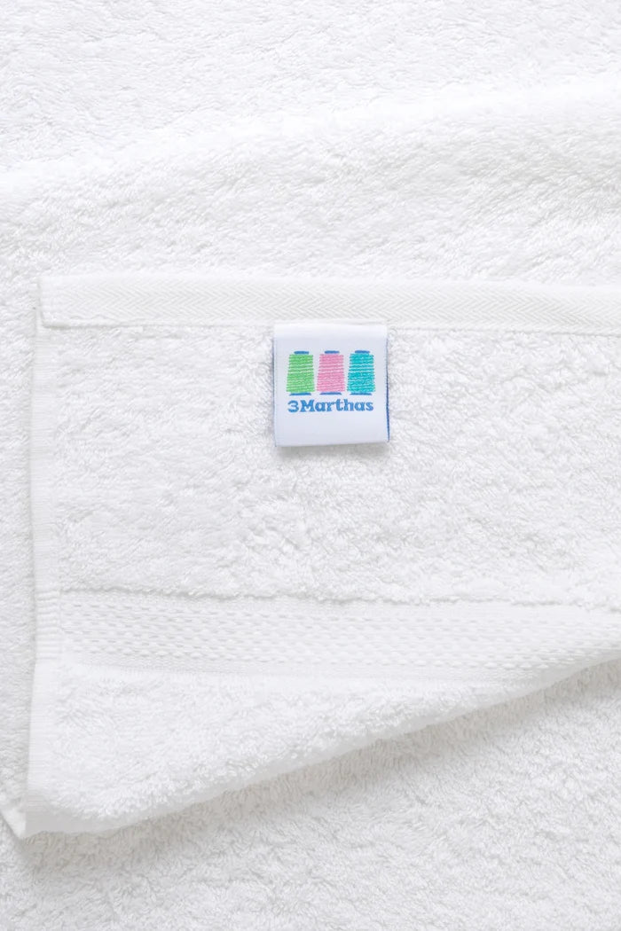 Small Check Everykid Towel, Navy