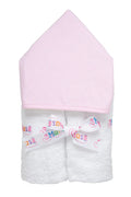 Small Check Everykid Towel, Pink by 3 Martha's