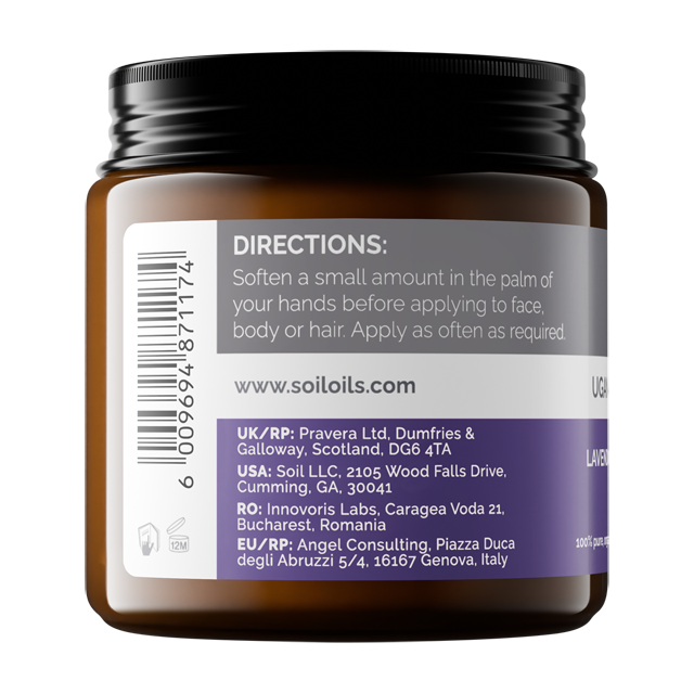 SOiL Lavender scented Shea Butter 100ml