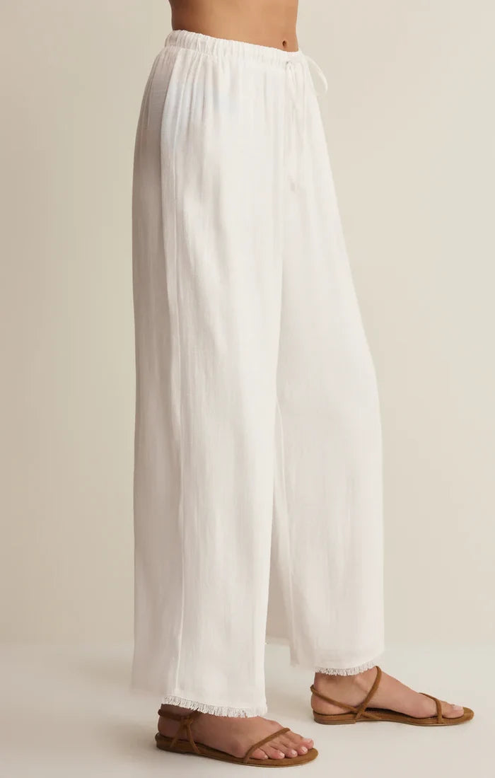Soren Pant in White
