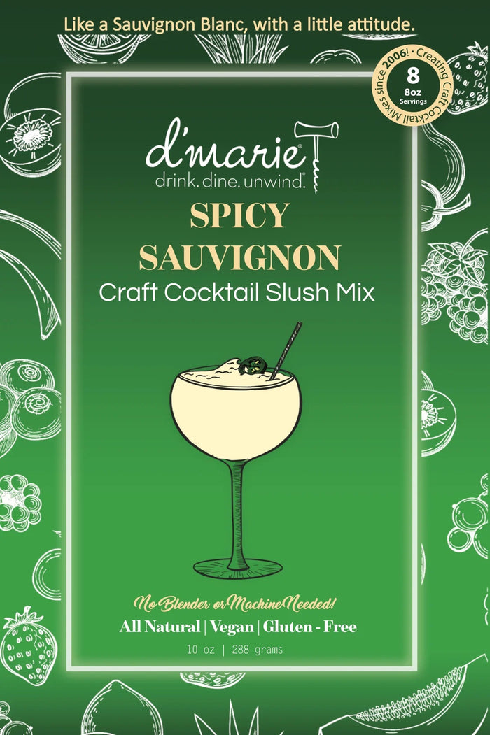 Spicy Sauvignon Craft Cocktail Slush Mix