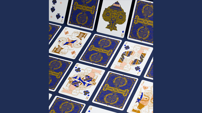 PlayingCardDecks.com-Standards Sapphire Playing Cards USPCC