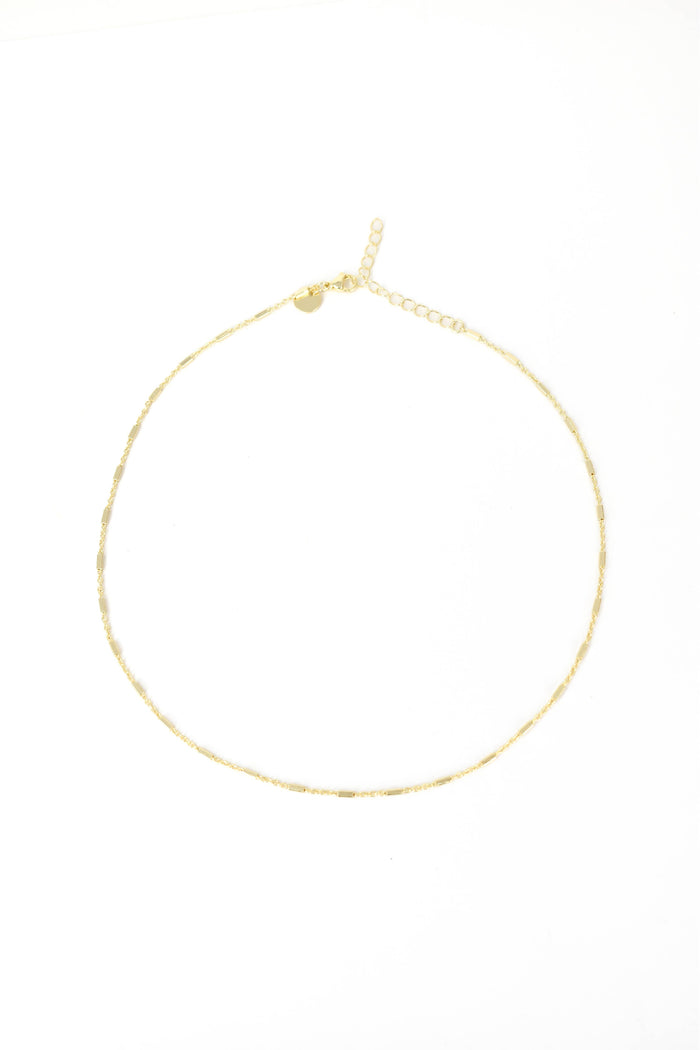 Station Bar Chain (Threader Chain for Charms and Initials) by The Sis Kiss