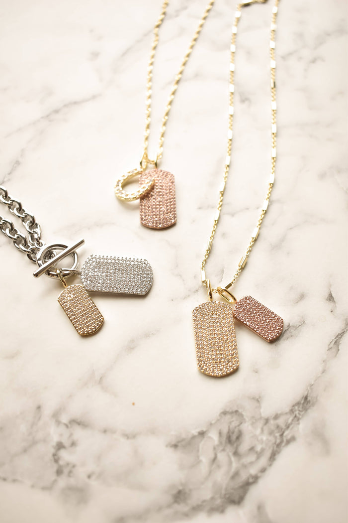 Station Bar Chain (Threader Chain for Charms and Initials) by The Sis Kiss