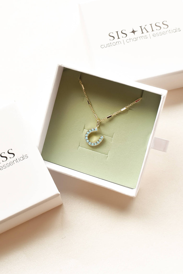 Station Bar Chain (Threader Chain for Charms and Initials) by The Sis Kiss