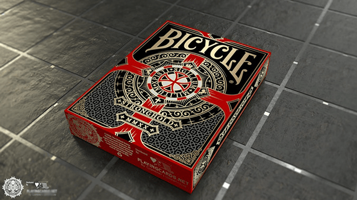 PlayingCardDecks.com-Stronghold Crimson Bicycle Playing Cards