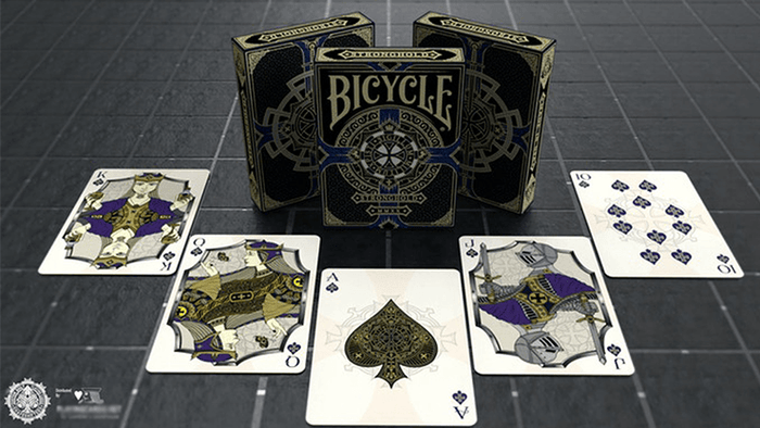 PlayingCardDecks.com-Stronghold Sapphire Bicycle Playing Cards