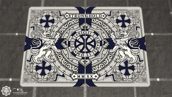 PlayingCardDecks.com-Stronghold Sapphire Special Edition Playing Cards USPCC
