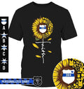 Apparel S / Black Personalized Shirt - Sunflower - Faith In Cross Shape - Police Things - Standard T-shirt