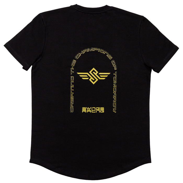 Swings Racing Tee Black (1)