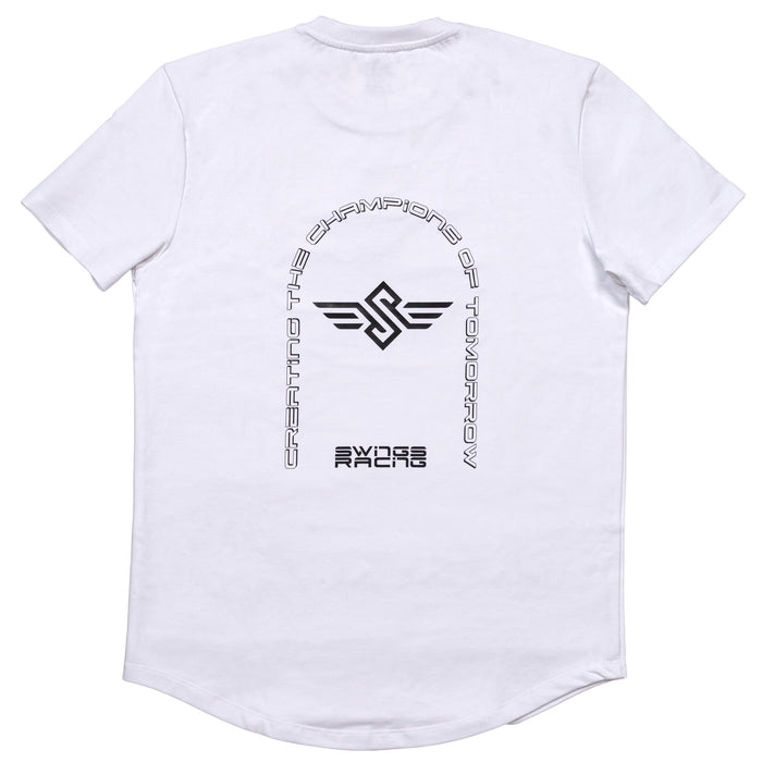 Swings Racing Tee White (1)